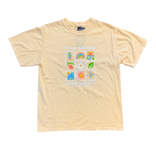 FC DC Grid Butter Tee