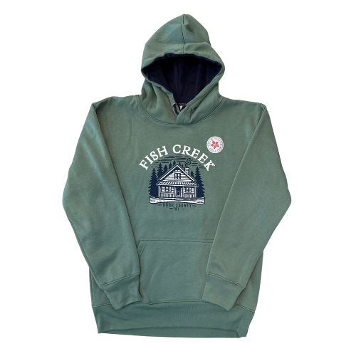 Fish Creek Cabin Alpine Hoodie