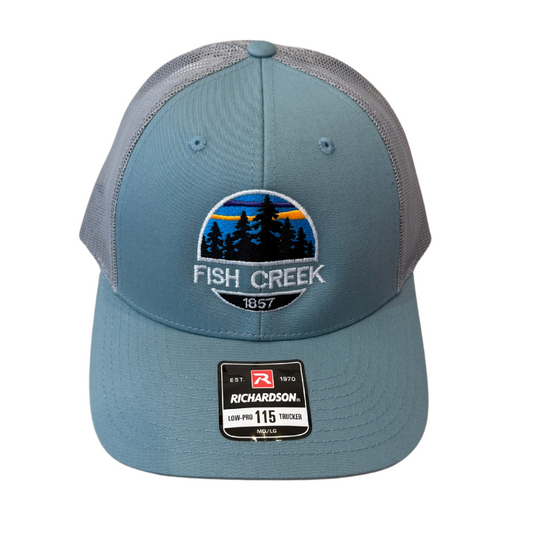 Fish Creek Hat Heather Smoke Blue
