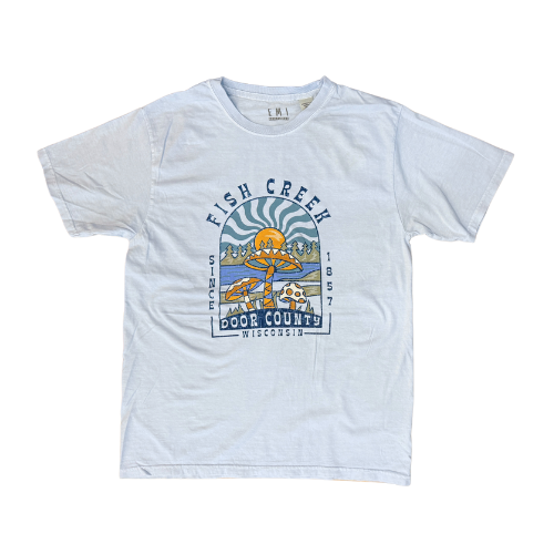 Fish Creek Mushroom Powder Tee