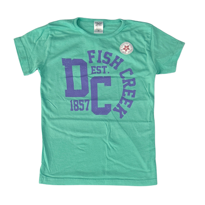 Fish Creek Seafoam Youth Tee