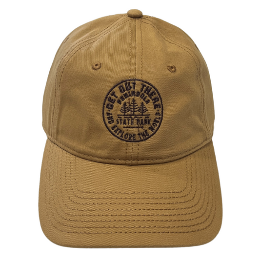 Get Out There And Explore The World Ball Cap Copper