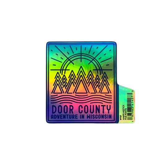 Holographic Sticker Door County Adventure In Wisconsin