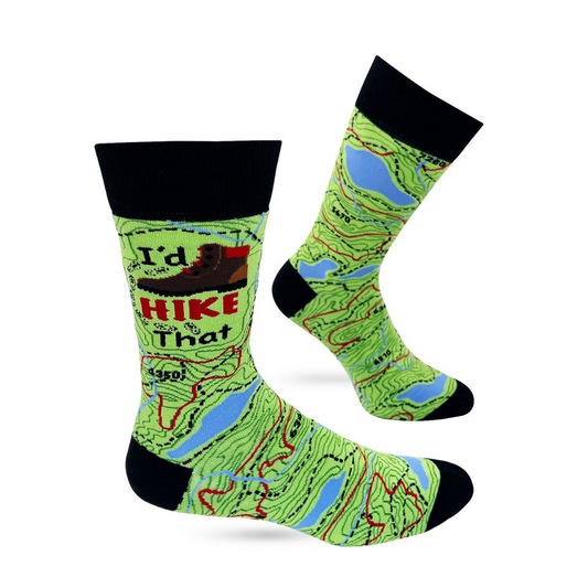 I'd Hike That Socks