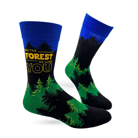 May The Forest Be With You Socks