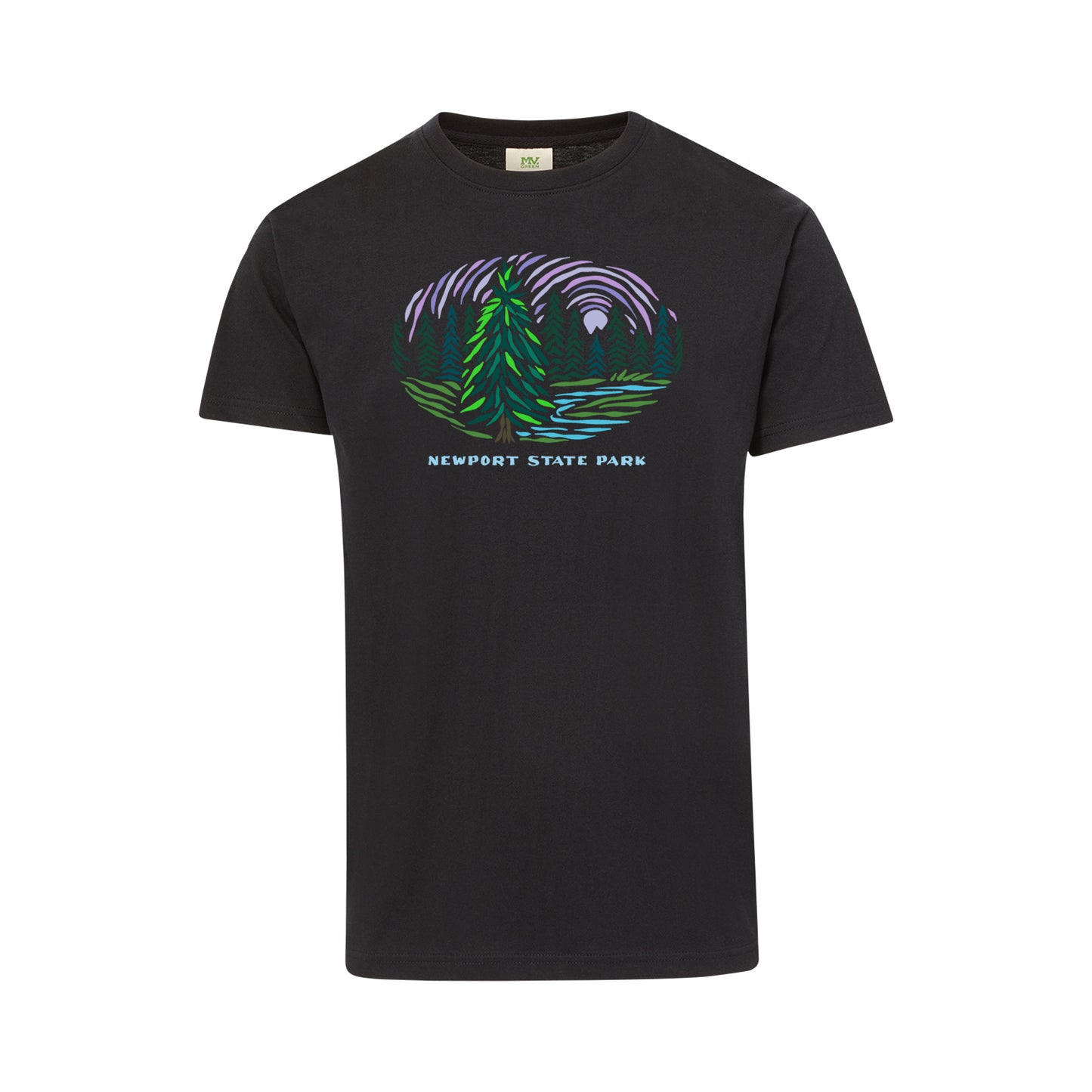 Newport SP Impressionist Black Tee