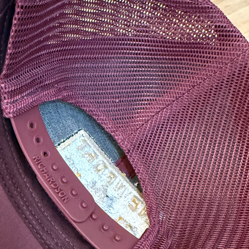 Newport Trucker Hat Maroon