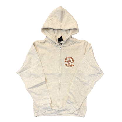 PSP Camp Arrows Oatmeal Zip Hoodie