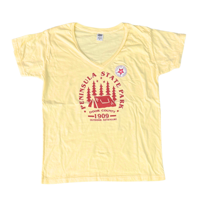 PSP Outdoor Adventure Butter V-neck Tee