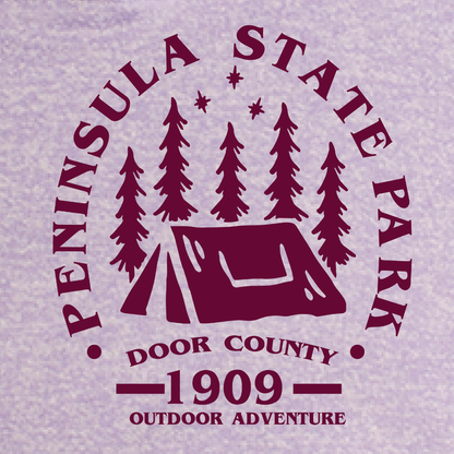 PSP Outdoor Adventure Aubergine V-neck Tee