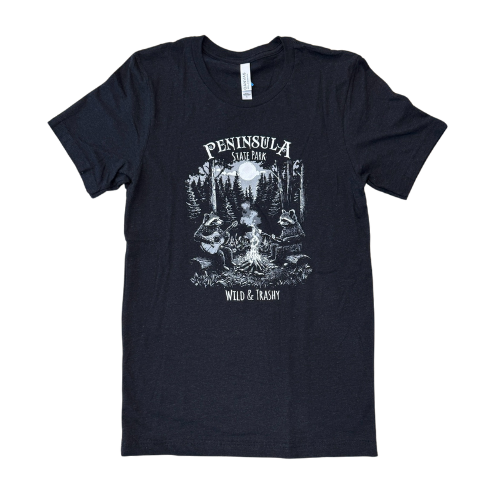 PSP Wild and Trashy Black Unisex Tee