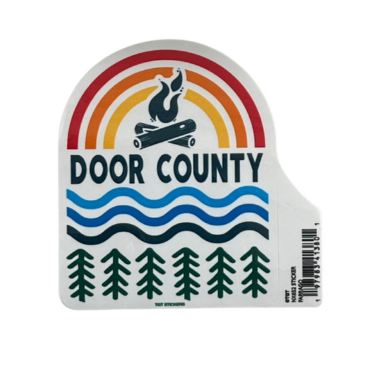 Sticker Door County Farrago