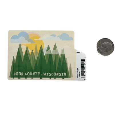 Sticker Door County Wisconsin Campion