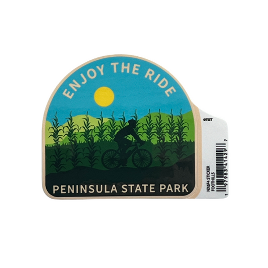 Sticker Peninsula State Park Foothills