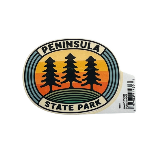 Sticker Peninsula State Park Forest Badge