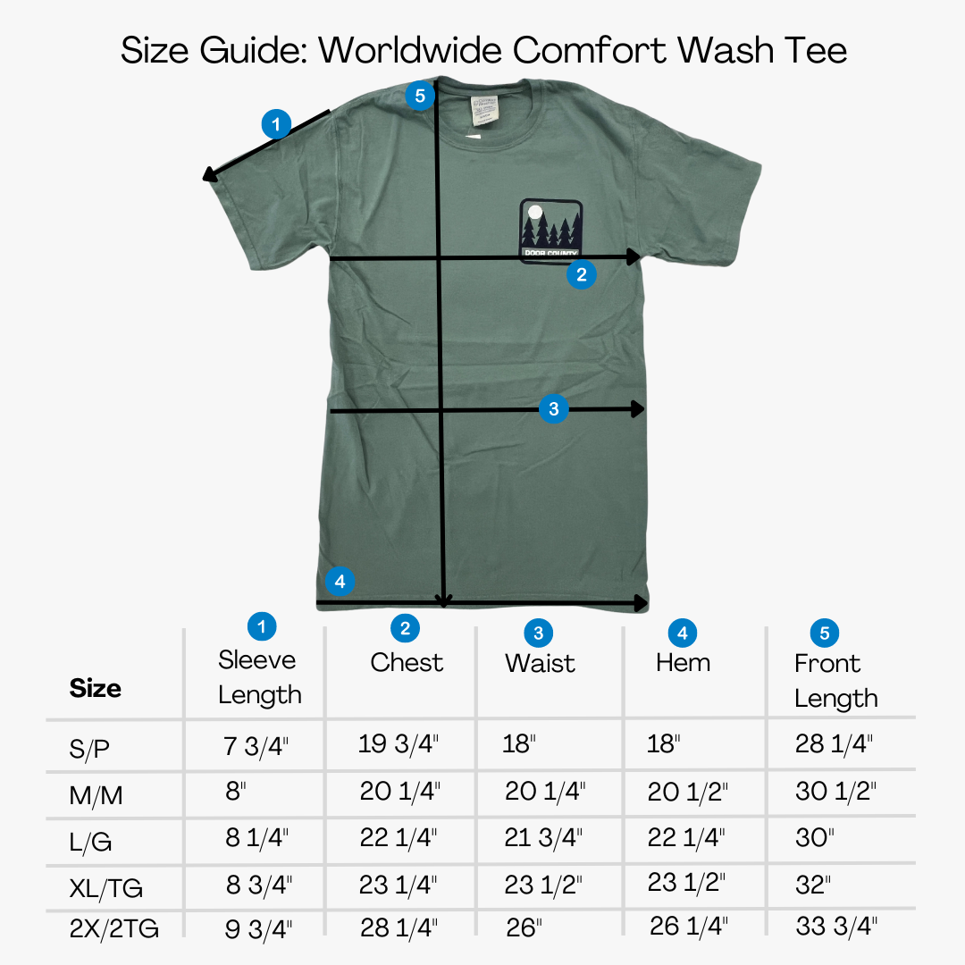Frame Pine Door County Short Sleeve Tee Cypress Green